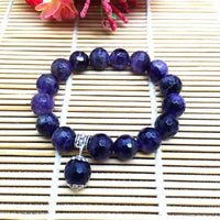 Thumbnail for ELIMINATE IMPATIENCE with this Chunky Amethyst  Stone  Bracelet