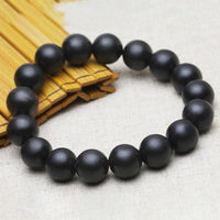 Thumbnail for UNISEX Bianshi Stone ( Black Jade ) HEALTH GIVING Bracelet