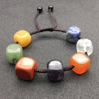 Thumbnail for Big Bead 7  CHAKRA & REIKI  Natural Stone Bracelet