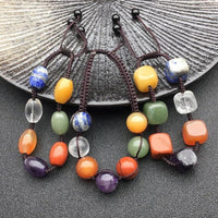 Thumbnail for Big Bead 7  CHAKRA & REIKI  Natural Stone Bracelet