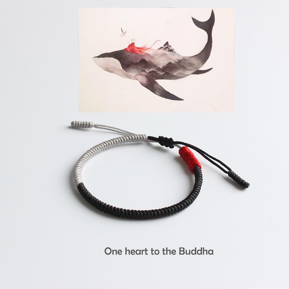 Blessed One Heart To The Buddha Knot Bracelet