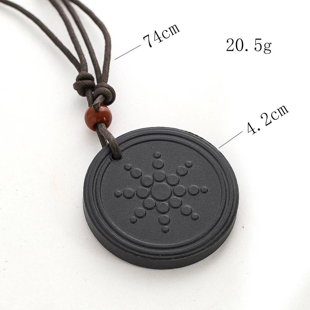 Black Quantum Scalar Energy Pendant