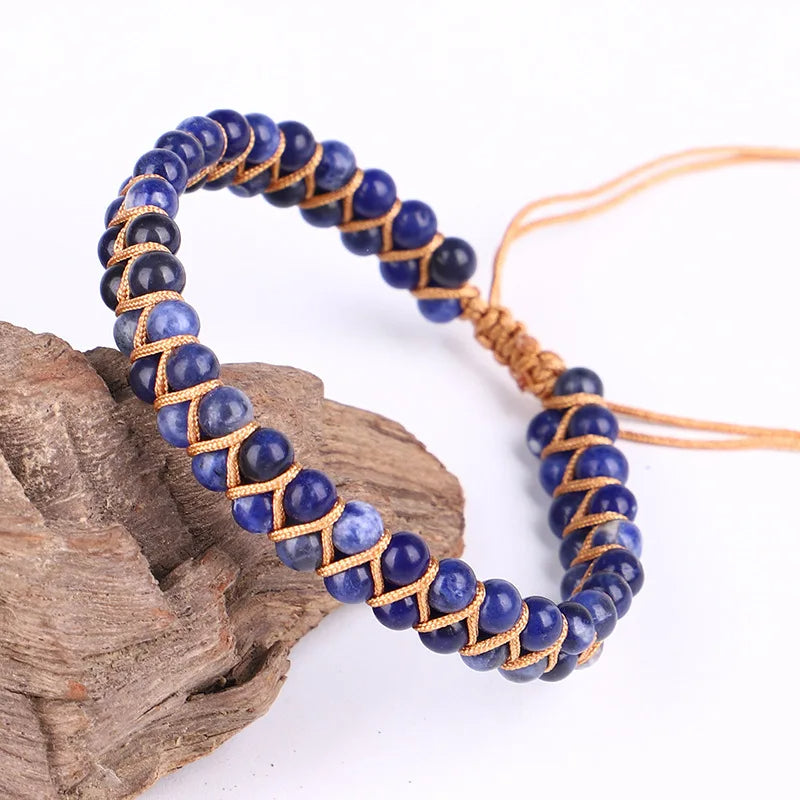 Blue Tigers Eye Courage Bracelet