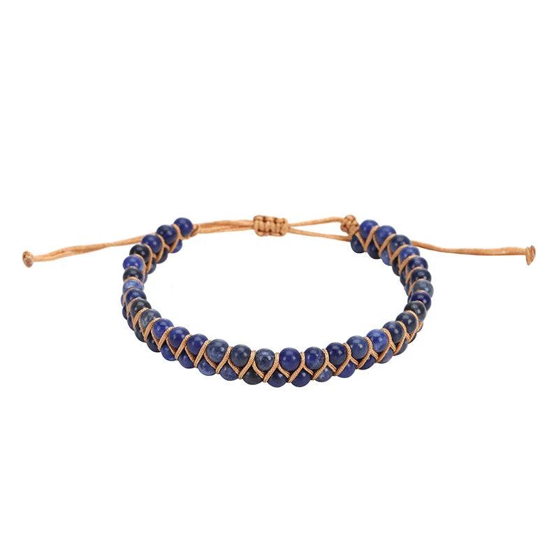 Blue Tigers Eye Courage Bracelet