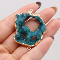 Thumbnail for Blue Crystal Geode Pendant Necklace