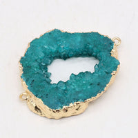 Thumbnail for Blue Crystal Geode Pendant Necklace