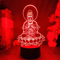 Thumbnail for Relaxing Buddha LED Lamp