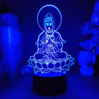 Thumbnail for Relaxing Buddha LED Lamp