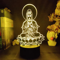 Thumbnail for Relaxing Buddha LED Lamp