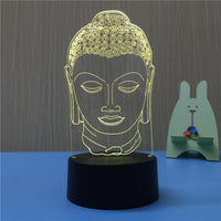 Thumbnail for Buddha 3D LED Lamp