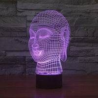 Thumbnail for Limited Edition 3D Hologram Buddha LED Lamp