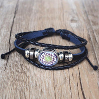 Thumbnail for Sacred Geometry  Sri Yantra Multi-layer Bracelet