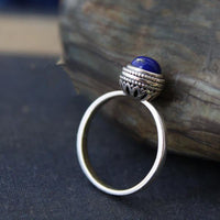 Thumbnail for 925 Sterling Silver Lapis Lazuli Stone Ring