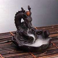 Thumbnail for Ceramic Dragon Incense Burner