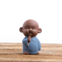 Thumbnail for Little Zen Monk Tea Pet Figurine