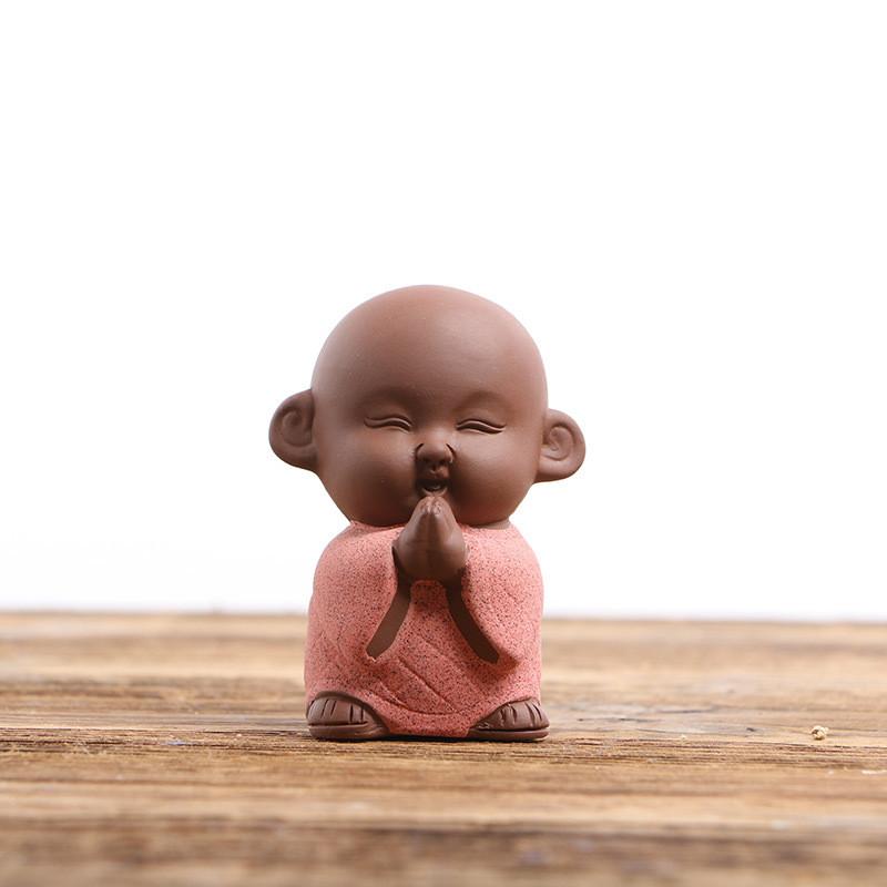 Little Zen Monk Tea Pet Figurine