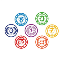 Thumbnail for 7 Chakra Vinyl Wall Stickers