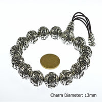 Thumbnail for Tibetan Six Syllable Om Mani Padme Hum Mantra Lotus Beads Bracelet