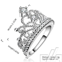 Thumbnail for Sweet Princess Rhinestone Tiara Ring