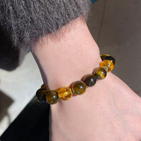 Thumbnail for Citrine Stone & Golden Tiger Eye 'GOD of WEALTH' Bracelet