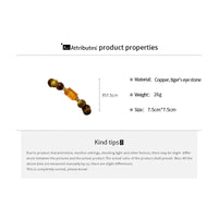 Thumbnail for Citrine Stone & Golden Tiger Eye 'GOD of WEALTH' Bracelet