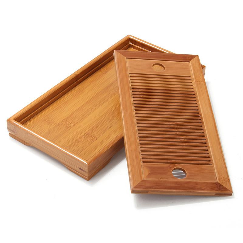 Classic Bamboo Tea Tray for Tea Pets