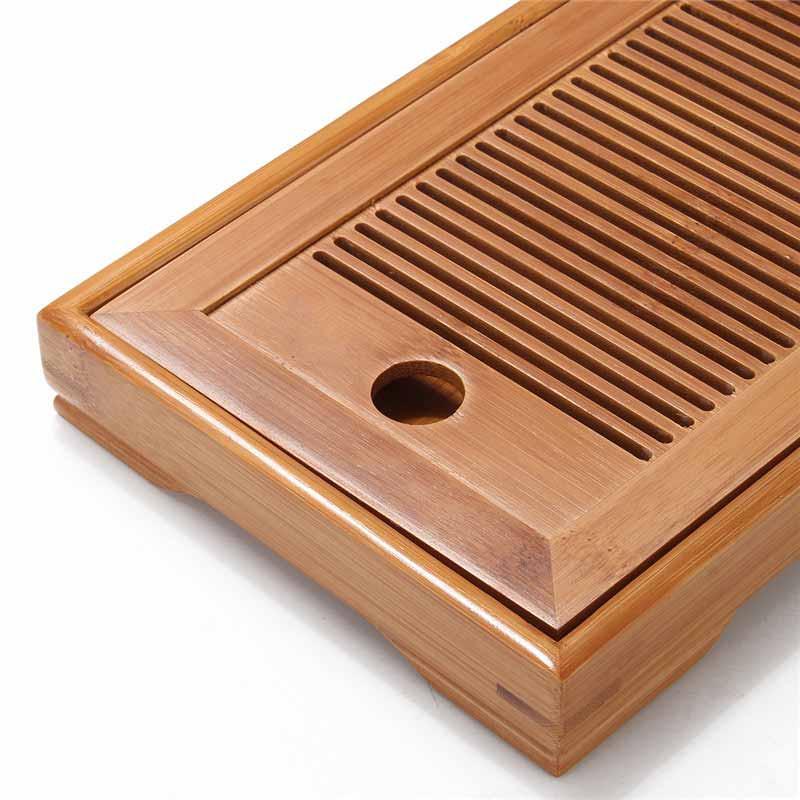 Classic Bamboo Tea Tray for Tea Pets