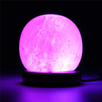 Thumbnail for Natural Pink Himalayan Multi Color Salt Lamp