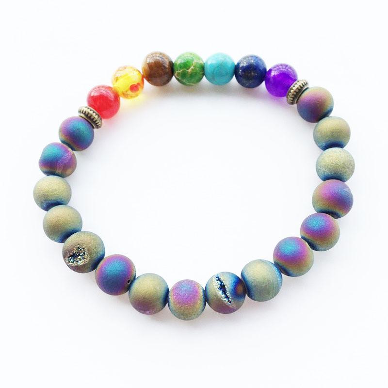 Colorful Rainbow Chakra Bracelet