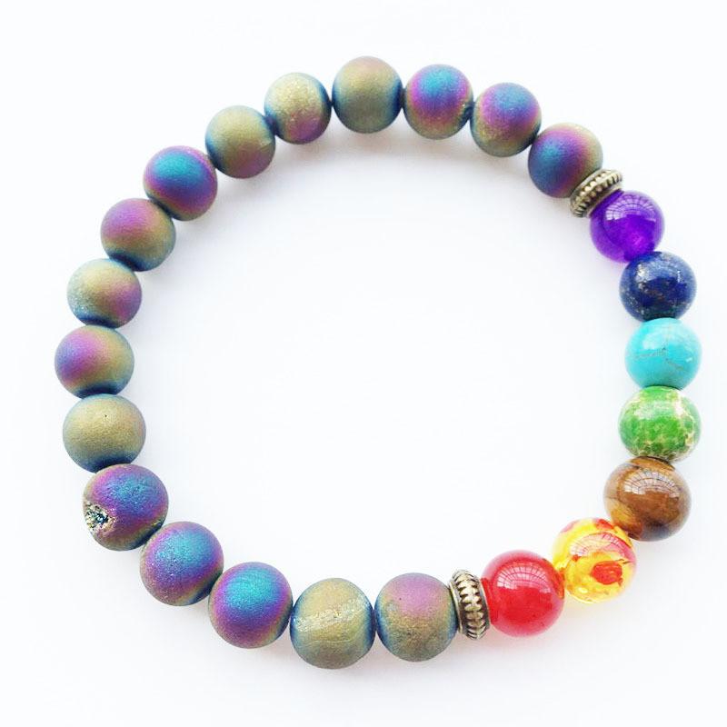 Colorful Rainbow Chakra Bracelet