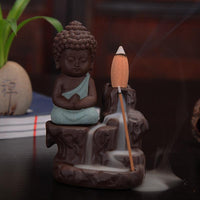 Thumbnail for Little Buddha Monk Backflow Incense Burner