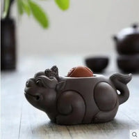Thumbnail for Purple Clay Animal Tea Pet Figurine-5 Styles