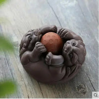 Thumbnail for Purple Clay Animal Tea Pet Figurine-5 Styles