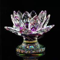 Thumbnail for Feng Shui Crystal Lotus  Candle Holder