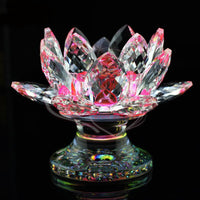 Thumbnail for Feng Shui Crystal Lotus  Candle Holder