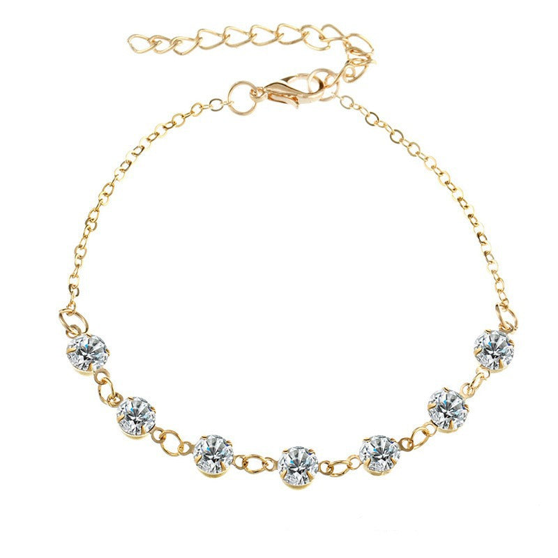 Crystal Diamond Hotwife Anklet