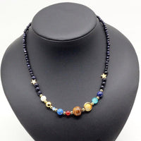 Thumbnail for Galaxy and  Solar System Natural Stone Necklace