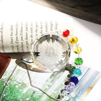 Thumbnail for 3 PCS/Set Chakra Suncatcher with Sunflower Pendant