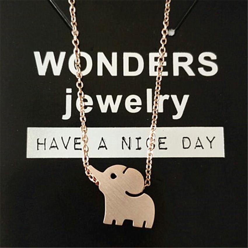 Baby Elephant Necklace