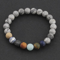 Thumbnail for 'The Planets' Natural Stone Bracelet for Men