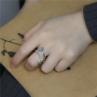 Thumbnail for THAI SILVER Bliss Bells & Ruyi Lock 'LOVE & HOPE' Ring