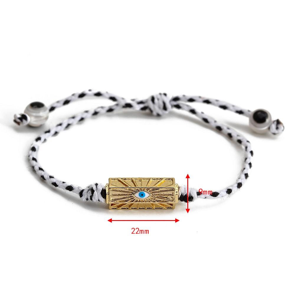 Evil eye & Mixed Rope Bracelet - 10 Styles