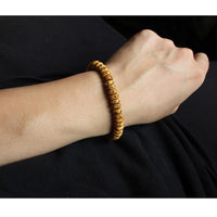 Thumbnail for Natural Retro Cross Yak Bone Tibtan Buddhist Hand Braided Bracelet