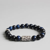 Thumbnail for Blue Eagle Eye Tibetan Buddhism Mantra Totem Charm Bracelet