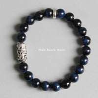 Thumbnail for Blue Eagle Eye Tibetan Buddhism Mantra Totem Charm Bracelet