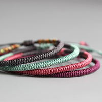 Thumbnail for Tibetan Buddhist Handmade Knots Lucky Rope Braided Happiness Set