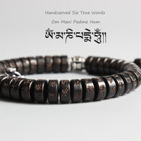 Thumbnail for Tibetan OM Mantra Bead Vajra Amulet Bracelet