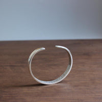 Thumbnail for 'Heart of the Perfection of Wisdom' White Copper Bangle