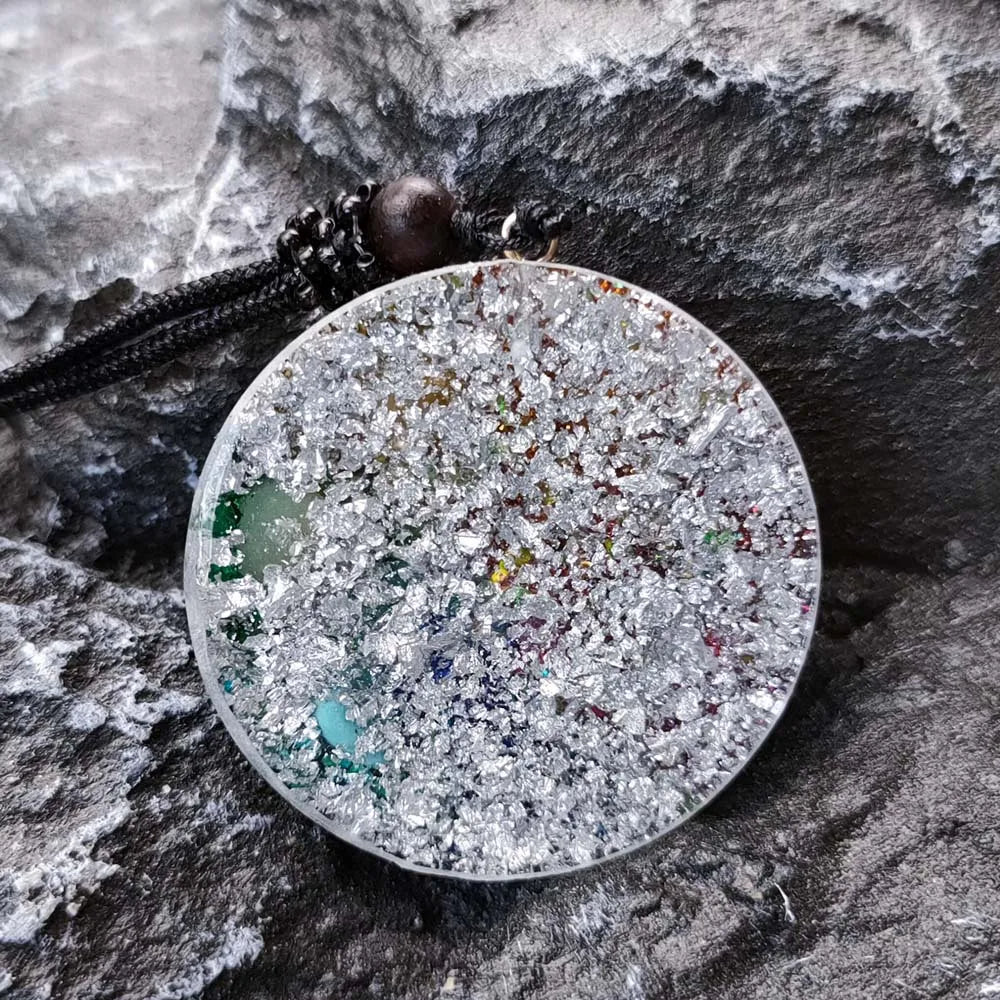 Energizing Chakra Orgonite Necklace YourSoulPlace.com