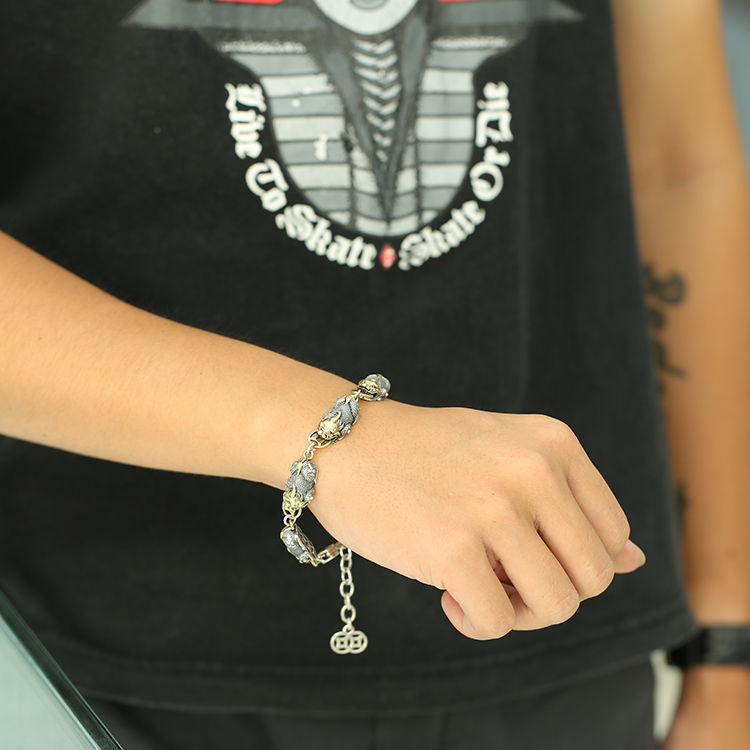 Ethnic Retro Money Pixiu Bracelet